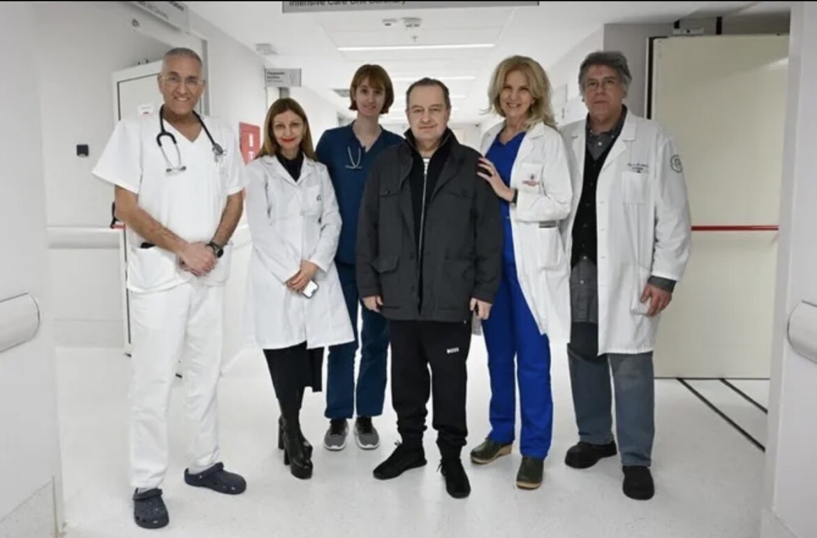 DAČIĆ NAPUSTIO BOLNICU: „Bio sam na ivici između života i smrti, srce ostaje na levoj strani“
