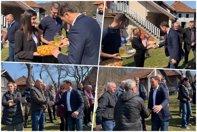 “ Važan je razvoj i sela i gradova“ Mali obišao domaćinstva u Bajinoj Bašti: Za ovakvu Srbiju se vredi boriti! (FOTO)