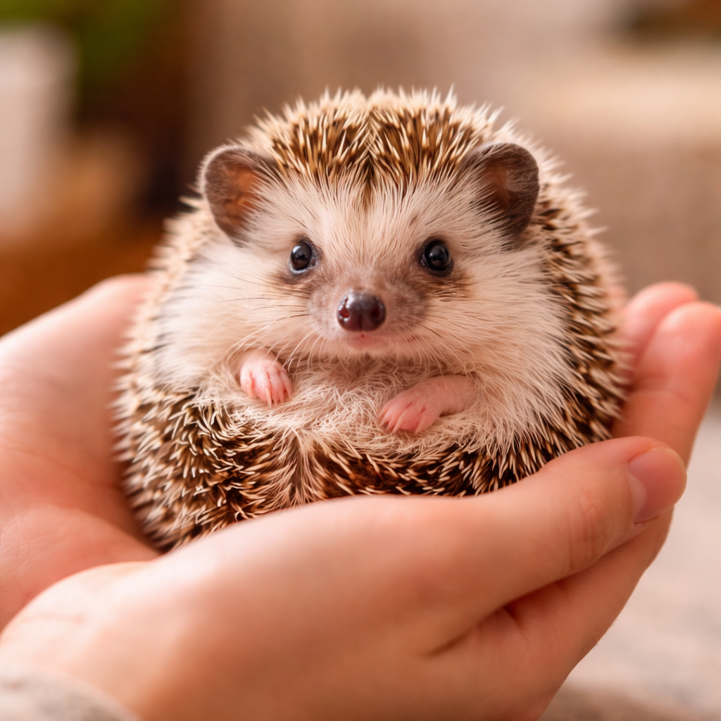 Neobičan, ali presladak ljubimac: Mini jež 