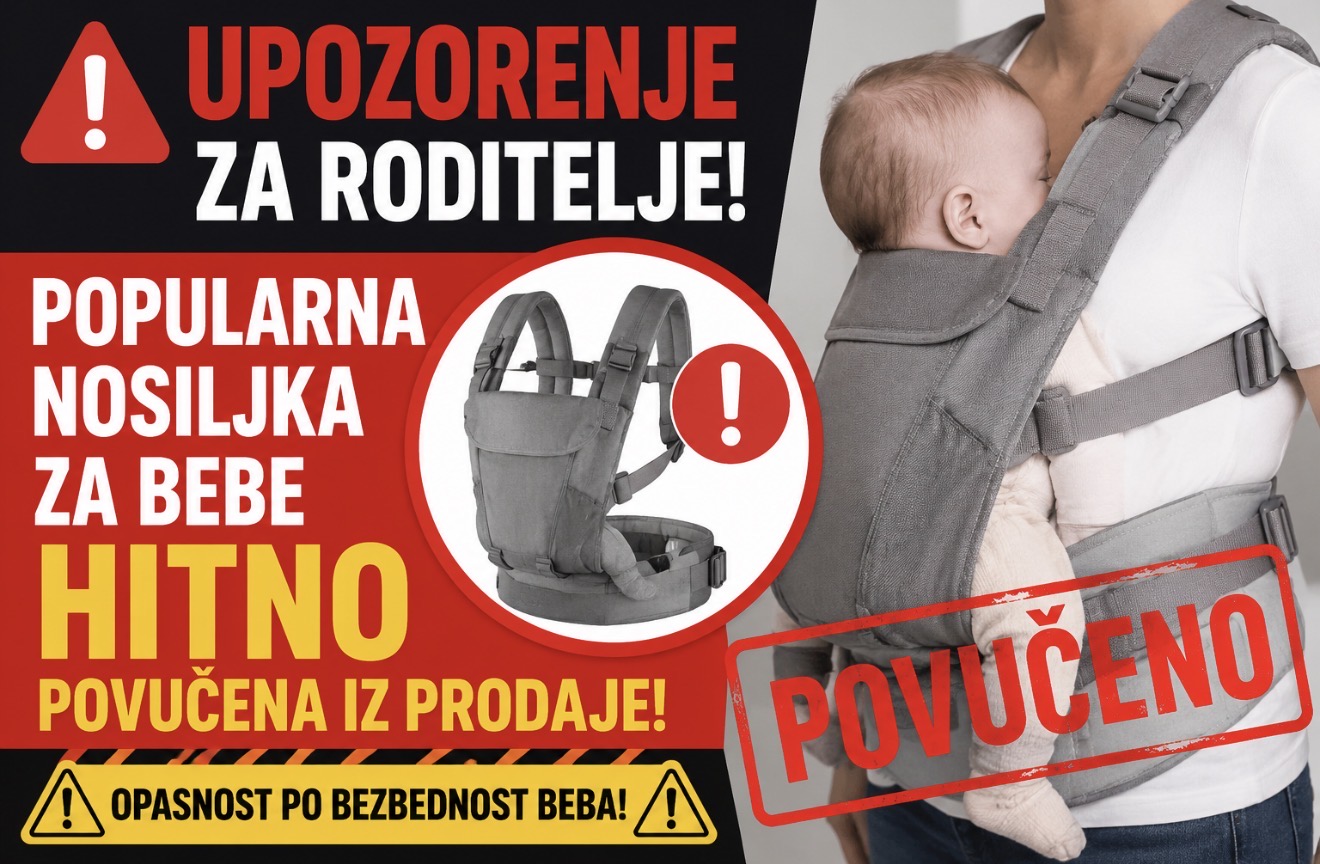 UPOZORENJE ZA RODITELJE: Popularna nosiljka za bebe HITNO povučena iz&hellip;