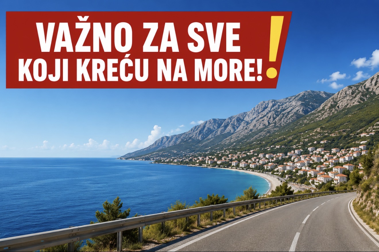 VAŽNO ZA SVE KOJI KREĆU NA MORE! U junu važi&hellip;