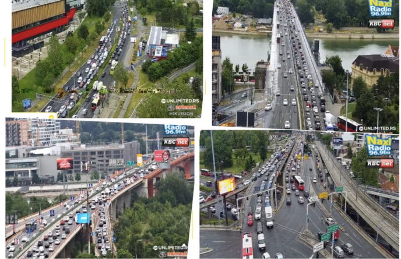 NEVEROVATNE GUŽVE NA BEOGRADSKIM ULICAMA, A PALA JE SAMO OBIČNA&hellip;
