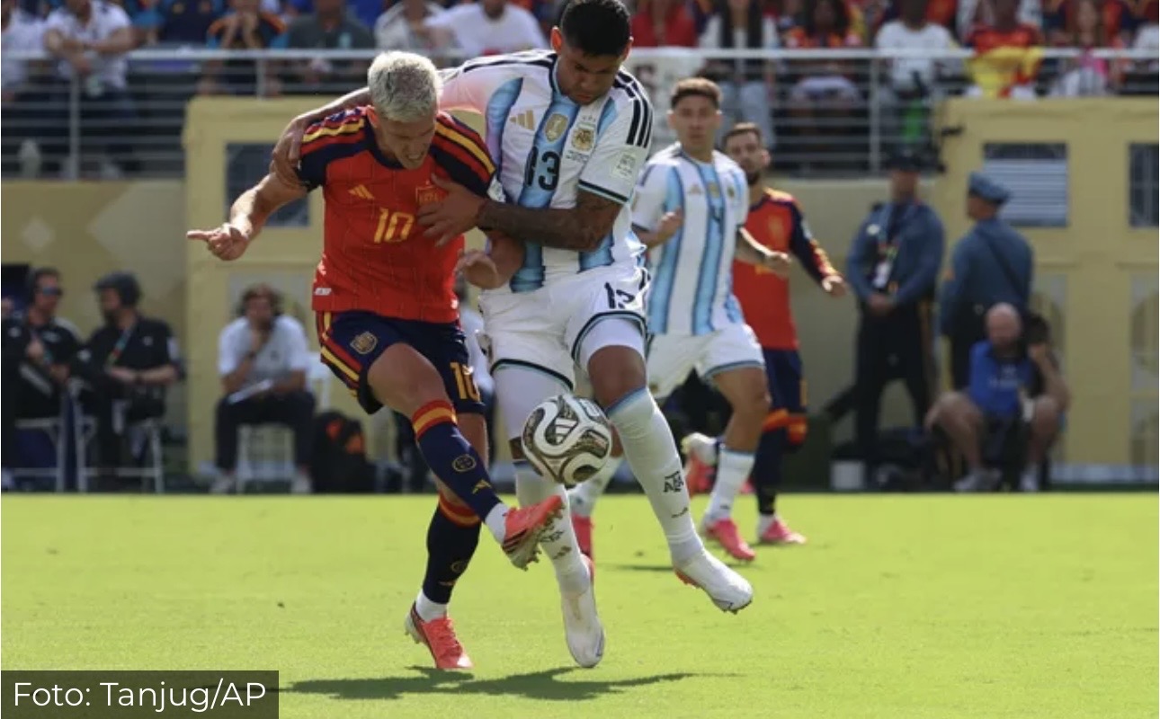Španija – Argentina: Crveni karton za Argentinu u 93. minutu!