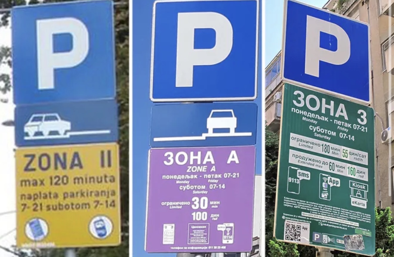 Promena parking zona od ponedeljka u Zemunu