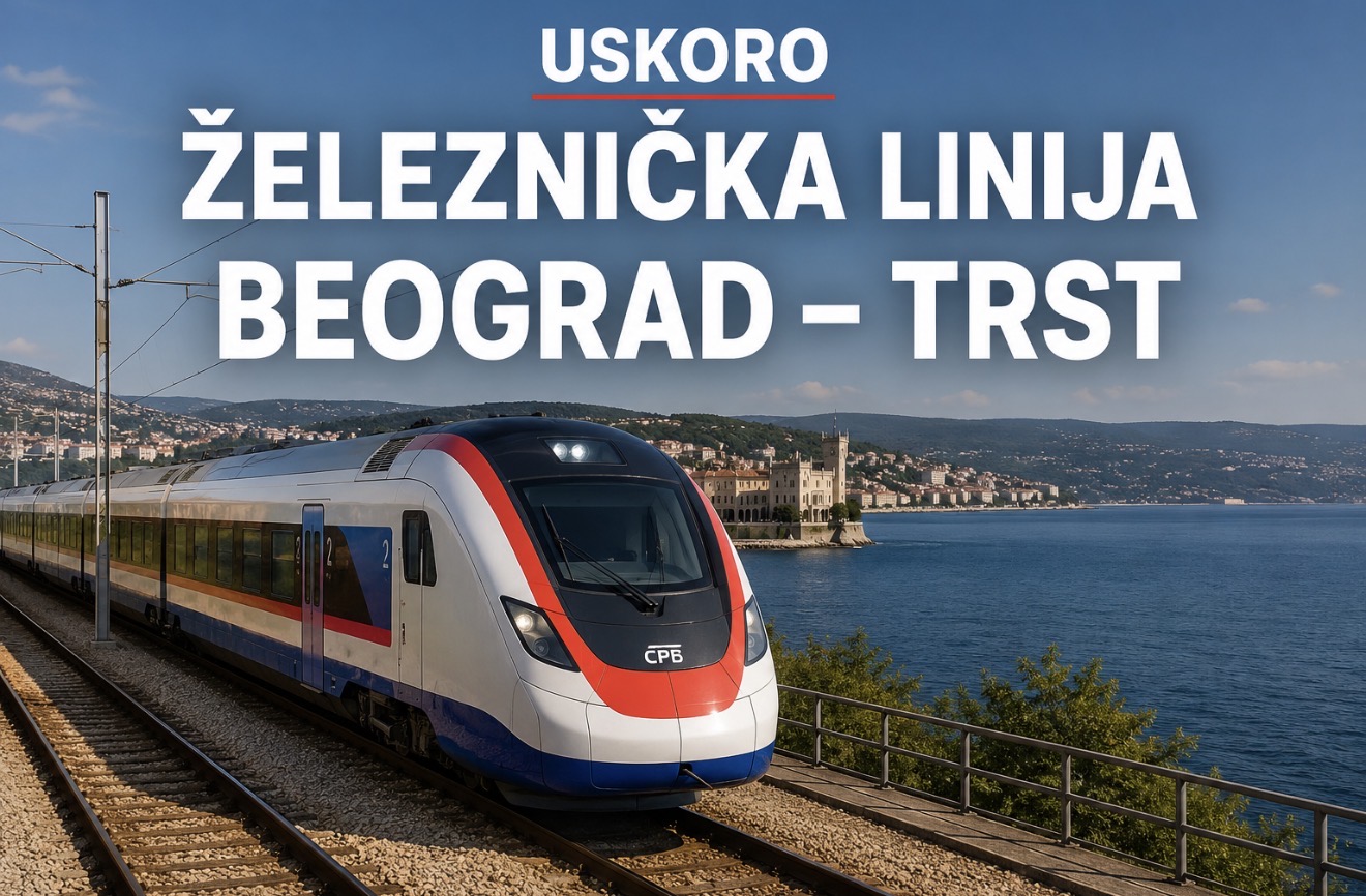 „Uskoro železnička linija Beograd – Trst“