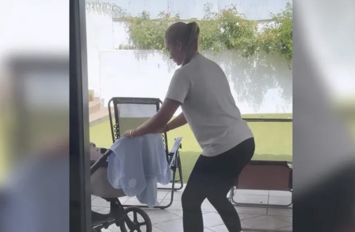 „Tetka dežurna“ Anastasija podelila neodoljiv snimak iz Sevilje: Snimala Gudeljevu sestru kako čuva Ilijana