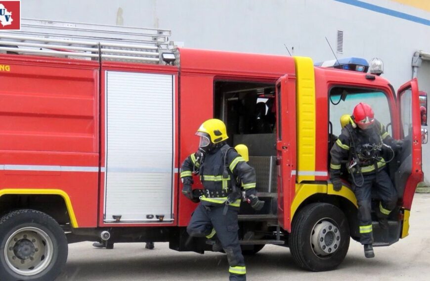 Masivni požar u Novom Sadu! Gust dim se nadvio nad gradom, čuju se detonacije, ima povređenih