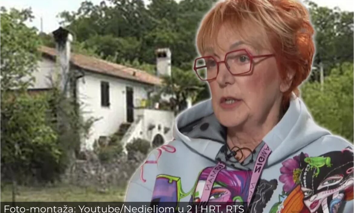 Evo kako izgleda kuća Vedrane Rudan stara 400 godina: „Majstor me izvređao, a ja njemu odbrusila!“