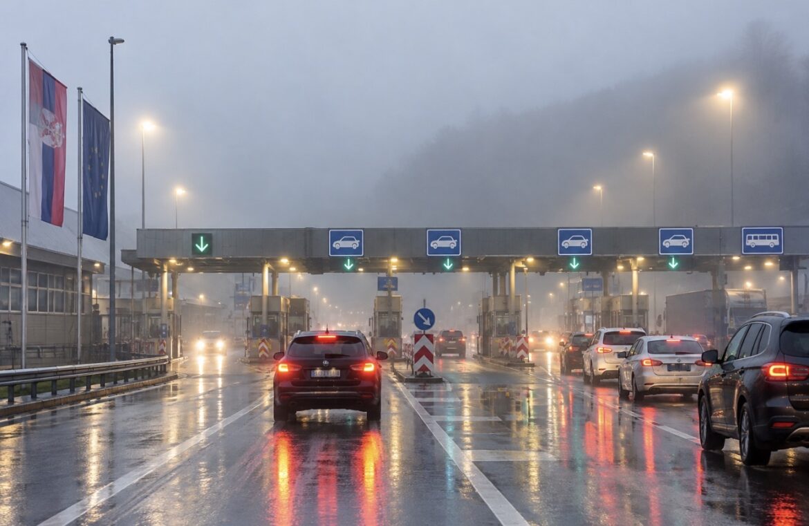 VOZAČI, PAŽNJA! Nema gužvi na granicama, ali magla i kiša mogu praviti probleme!