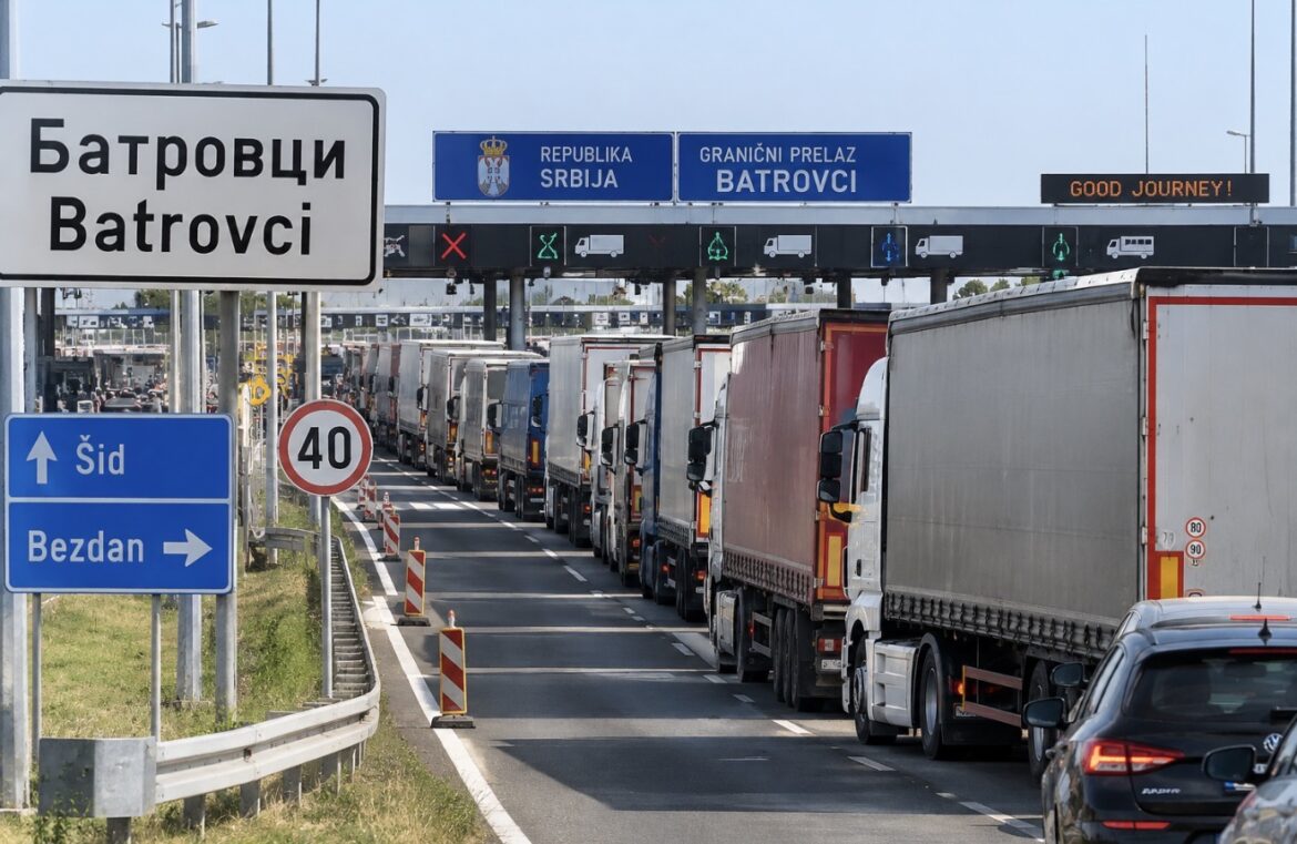 Teretnjaci na Batrovcima čekaju do sedam sati: Evo kakvo je stanje na ostalim prelazima