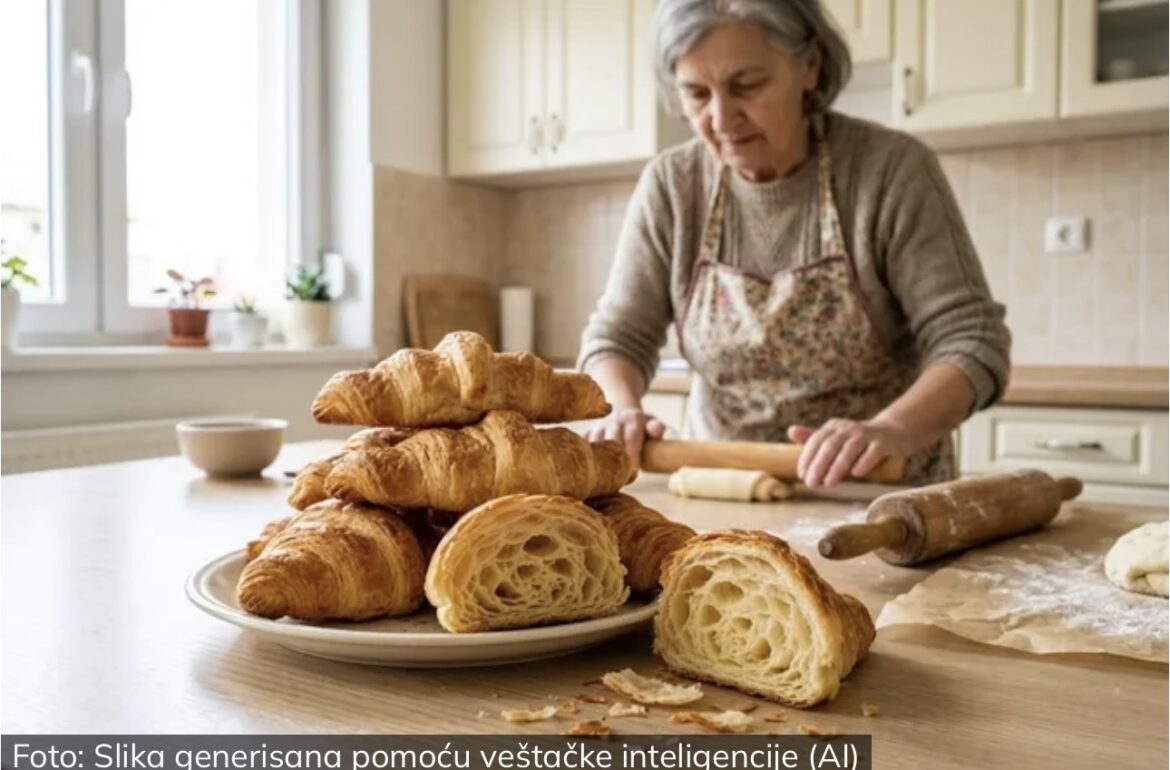 Kad mogu Francuzi, što ih ne biste i vi mogli kod kuće zamesiti: Puterasti kroasani budu za tili čas gotovi