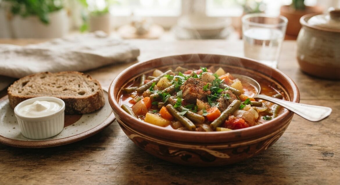 Domaća boranija sa mesom: Jednostavan recept za ukusan ručak na kašiku