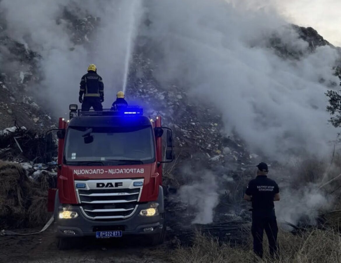 KRAGUJEVAC: Ugašen požar na deponiji