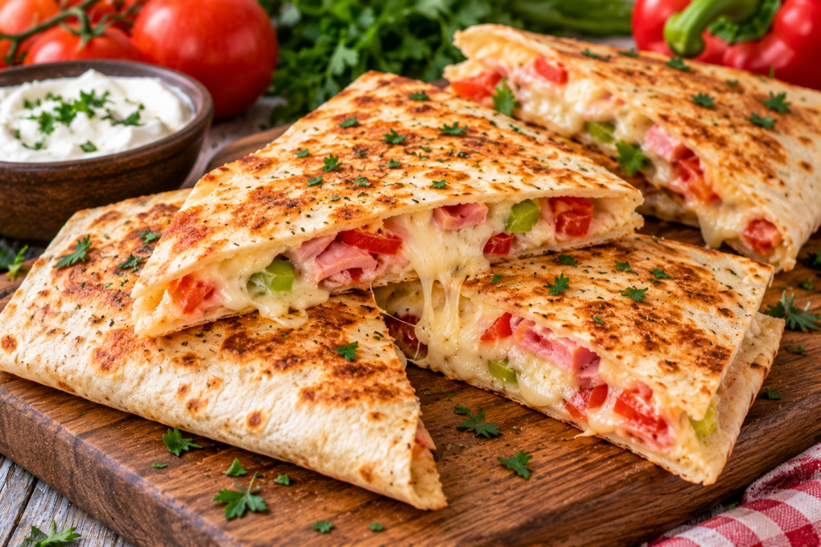 VEČERA ZA 15 MINUTA: Hrskave tortilje pune sira i šunke koje će ukućani obožavati