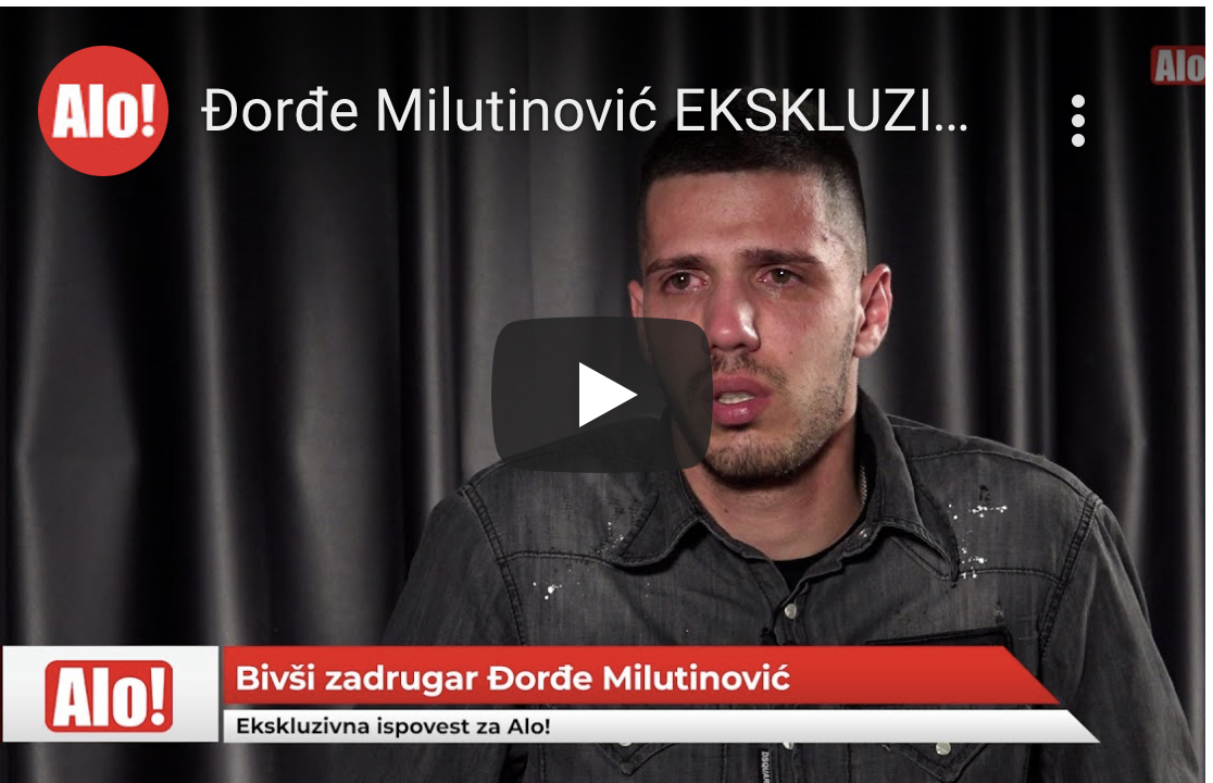EKSKLUZIVNO! Đorđe Milutinović nakon rijalitija za Alo! kroz suze izneo sve tajne učesnika, kao i detalje koji su se dešavali kada kamera nije snimala! (VIDEO)