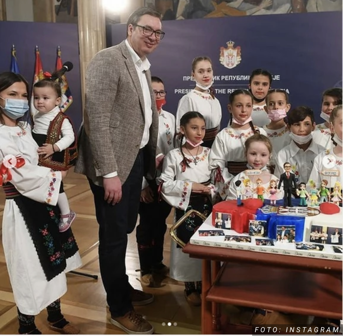 Vučić danas slavi 51. rođendan: Najlepši poklon donela su mi deca sa KiM