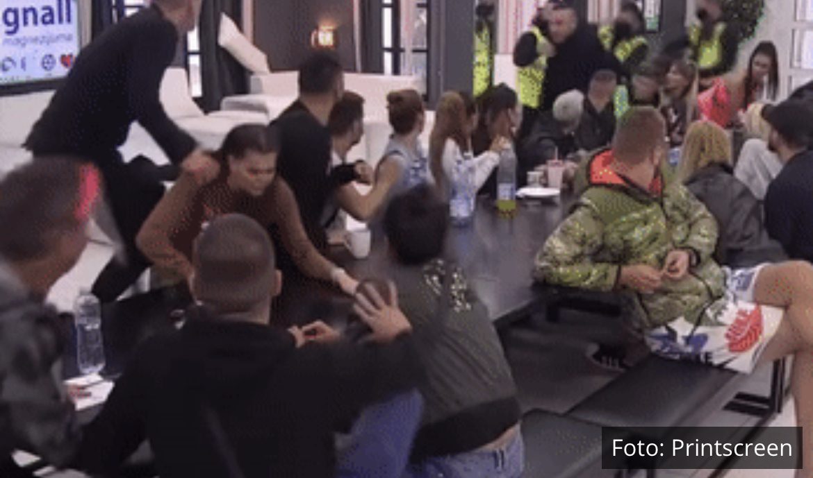 CAR PLJUNUO MILJANU, PA SKOČIO NA LEPOG MIĆU! Filip se zapalio od besa, petorica ga drže da ne napravi ŽEŠĆI LOM! (VIDEO)