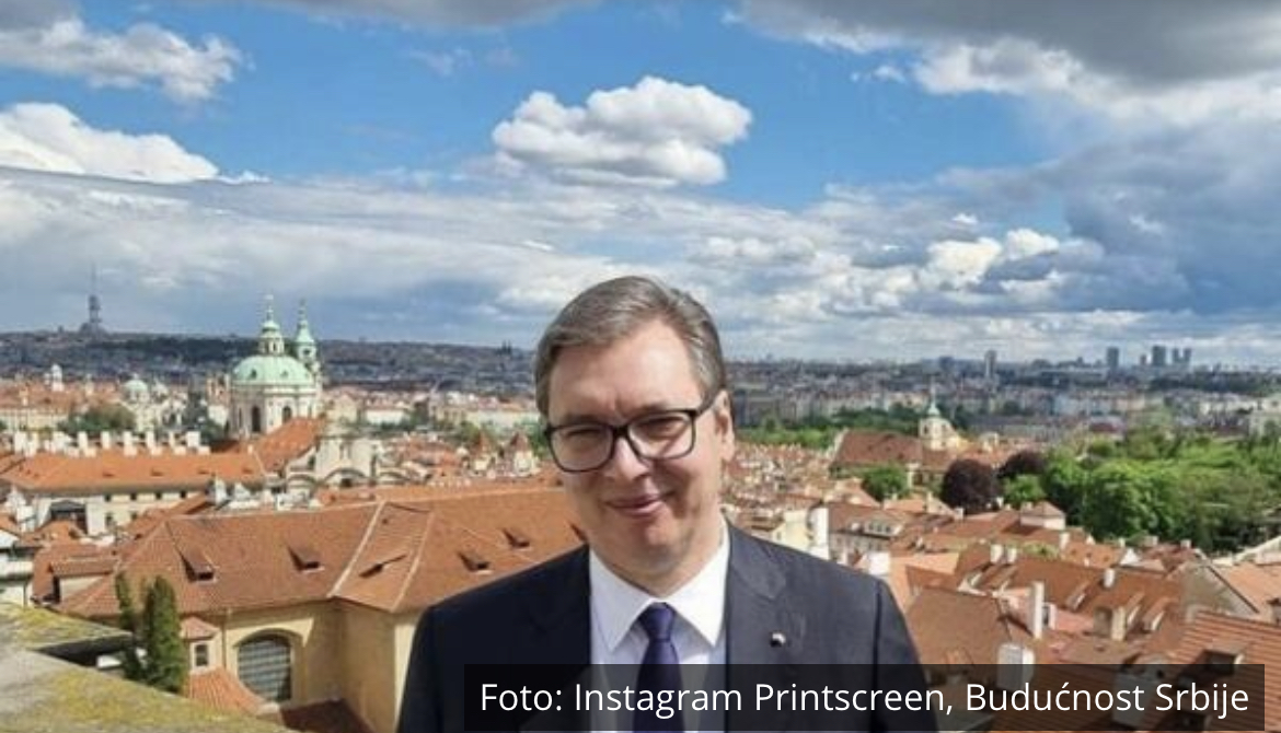 PREDSEDNIK SRBIJE U POSETI ČEŠKOJ: Vučić se sastao s premijerom Babišom! Obišao i Zelenu zgradu u Pragu (FOTO)