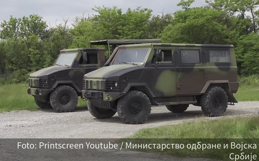 Novo vozilo Vojske Srbije: Moćni NTV ne poznaje prepreke (VIDEO)