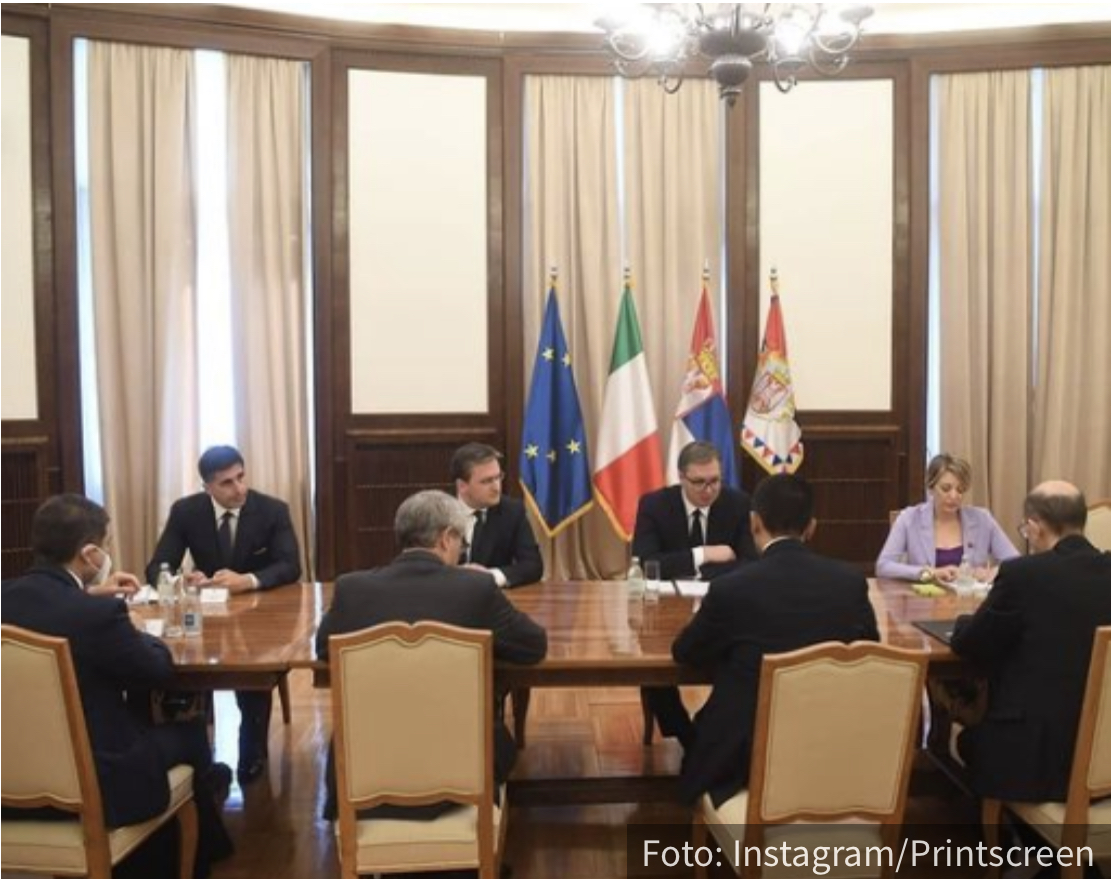 Vučić sa Di Majom: Odnose Srbije i Italije karakteriše visok stepen međusobnog razumevanja (FOTO)