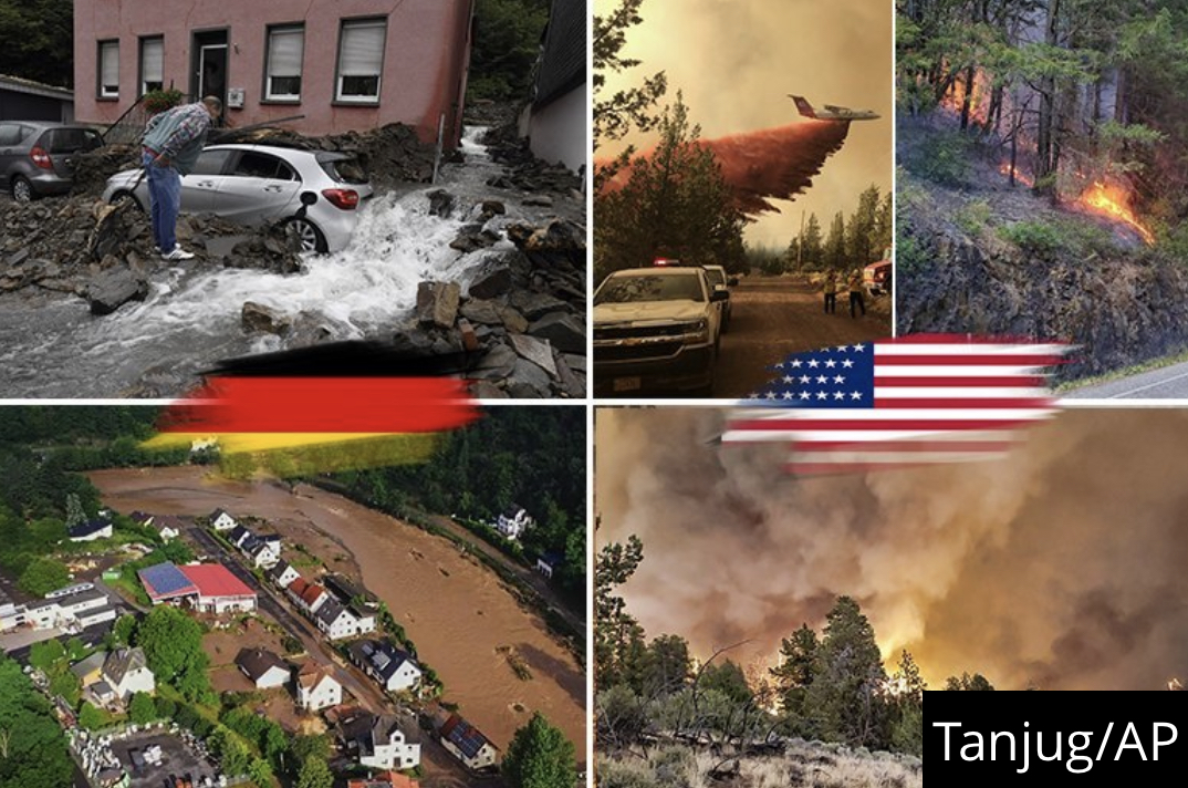 (FOTO) NEMAČKA POD VODOM, AMERIKU GUTA VATRA! Svet u paničnom strahu nakon ovih potresnih slika: ŠTA SE TO DOGAĐA SA KLIMOM?!
