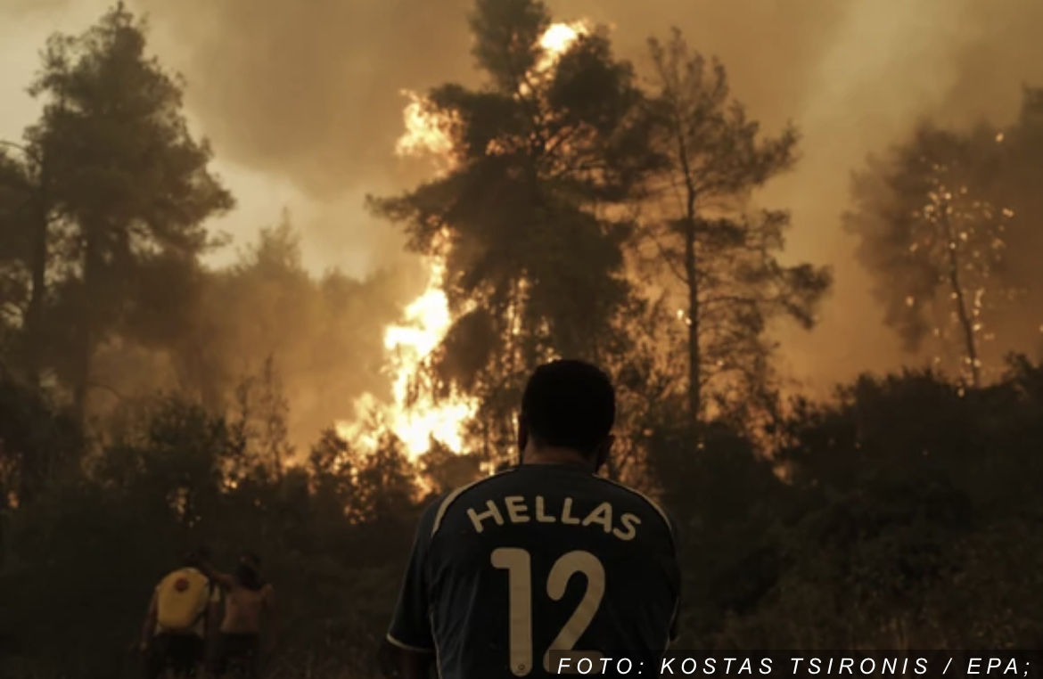 „KRIZA KUCA NA VRATA“ Stručnjaci: Požari u Grčkoj oštra realnost klimatskih promena koje se odvijaju u realnom vremenu pred našim očima