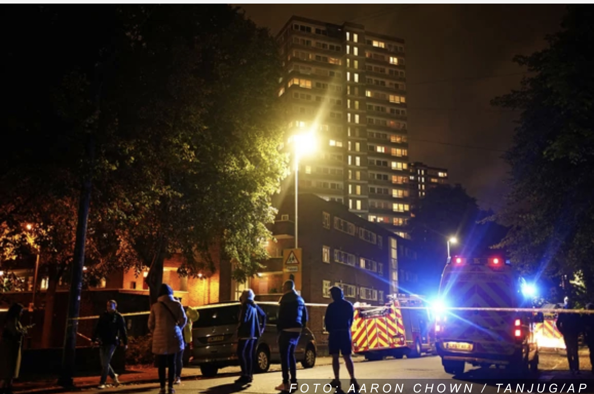 VELIKI POŽAR U LONDONU Zapalila se zgrada, povređeni žena i dete (VIDEO)