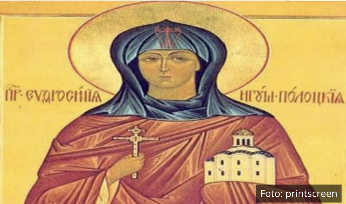 USPELA I ROĐENOG OCA DA PREVARI DA JE MUŠKO! Srpska pravoslavna crkva i njeni vernici danas slave praznik Svete Efrosinije