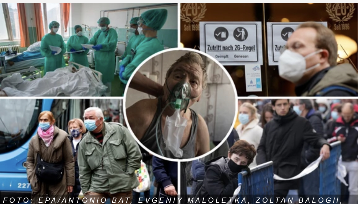 CRNI PETAK U EVROPI Najteži dan od početka pandemije: Skok broja obolelih katastrofalan, samo tri zemlje pružaju ŽESTOK OTPOR