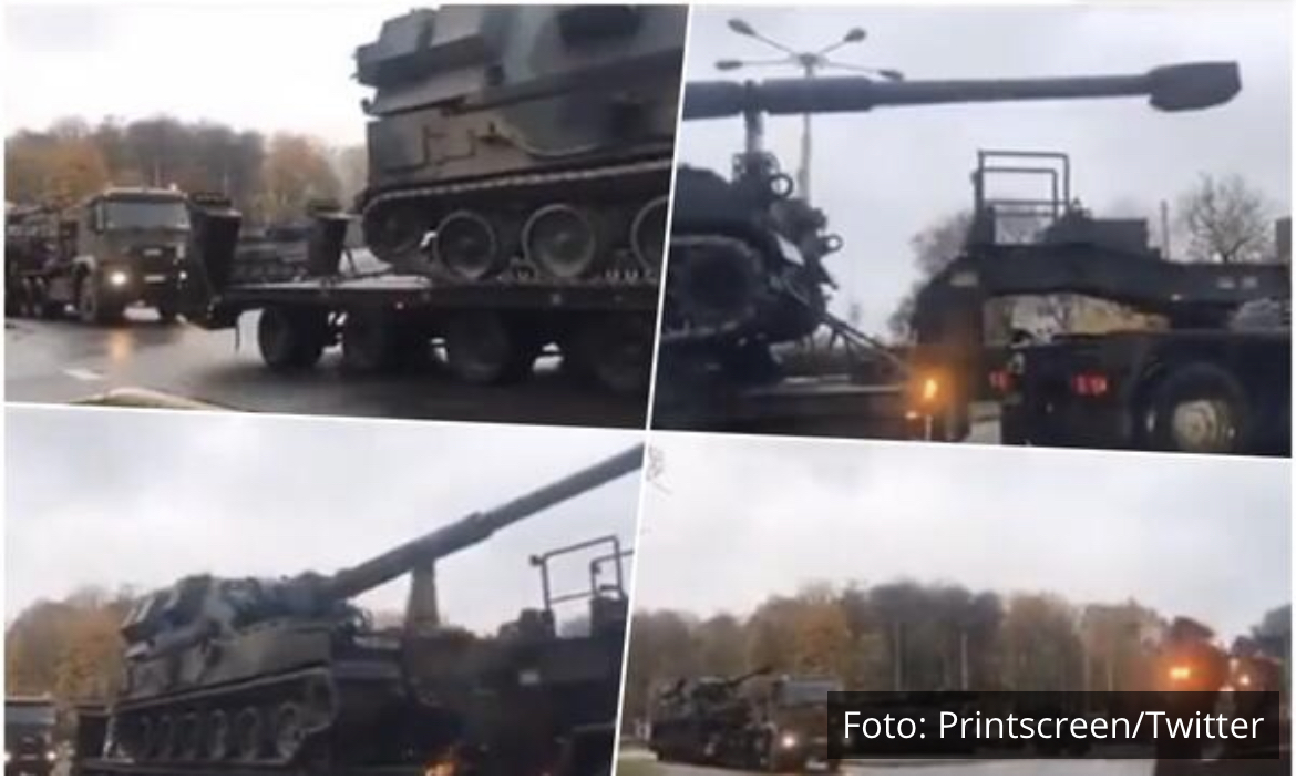 POLJSKA PODIGLA VOJSKU?! Tenkovi I samohotke u pokretu! Vojska ćuti, narod nagađa idu ka Belorusiji ili Kalinjingradu VIDEO