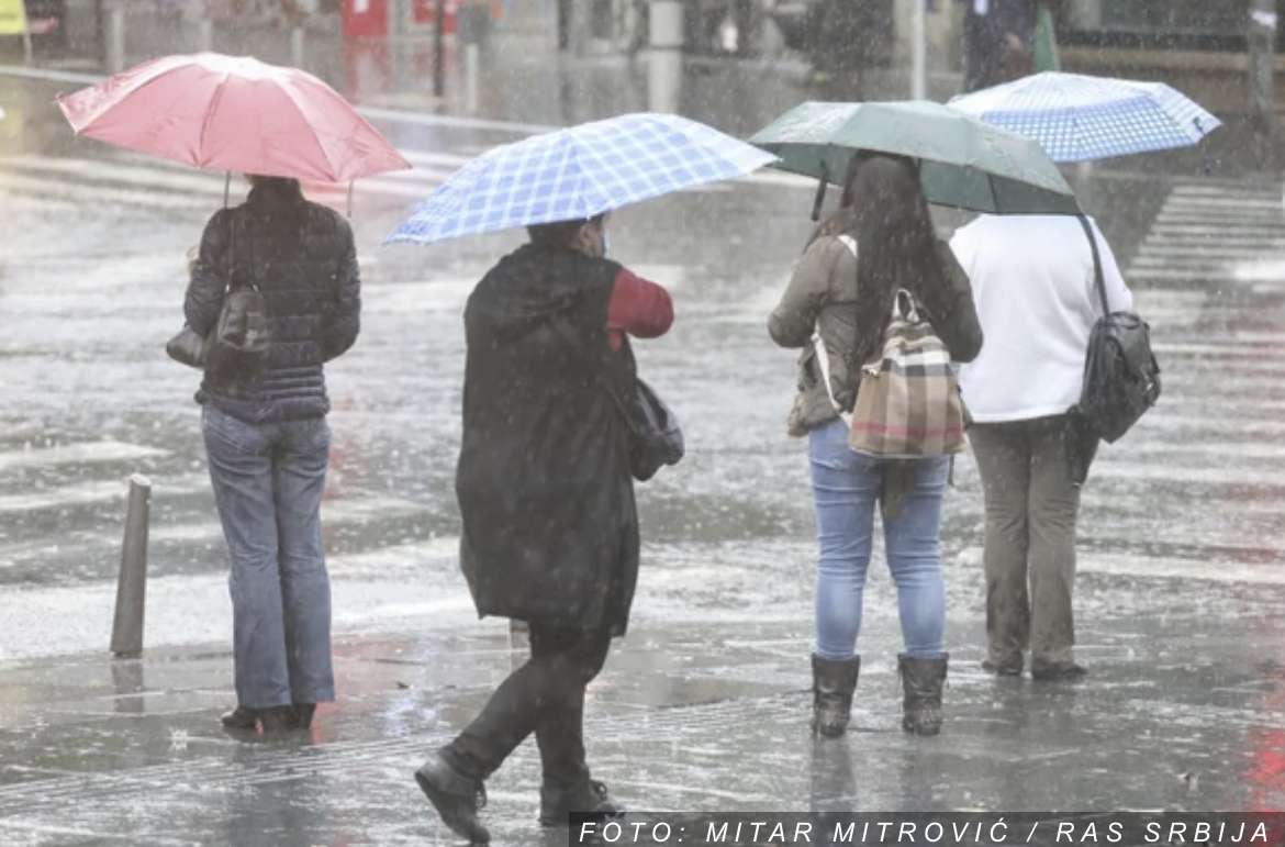 NE IZLAZITE BEZ KIŠOBRANA Hladno i kišovito u većem delu Srbije, evo kakvo nas vreme očekuje do kraja nedelje