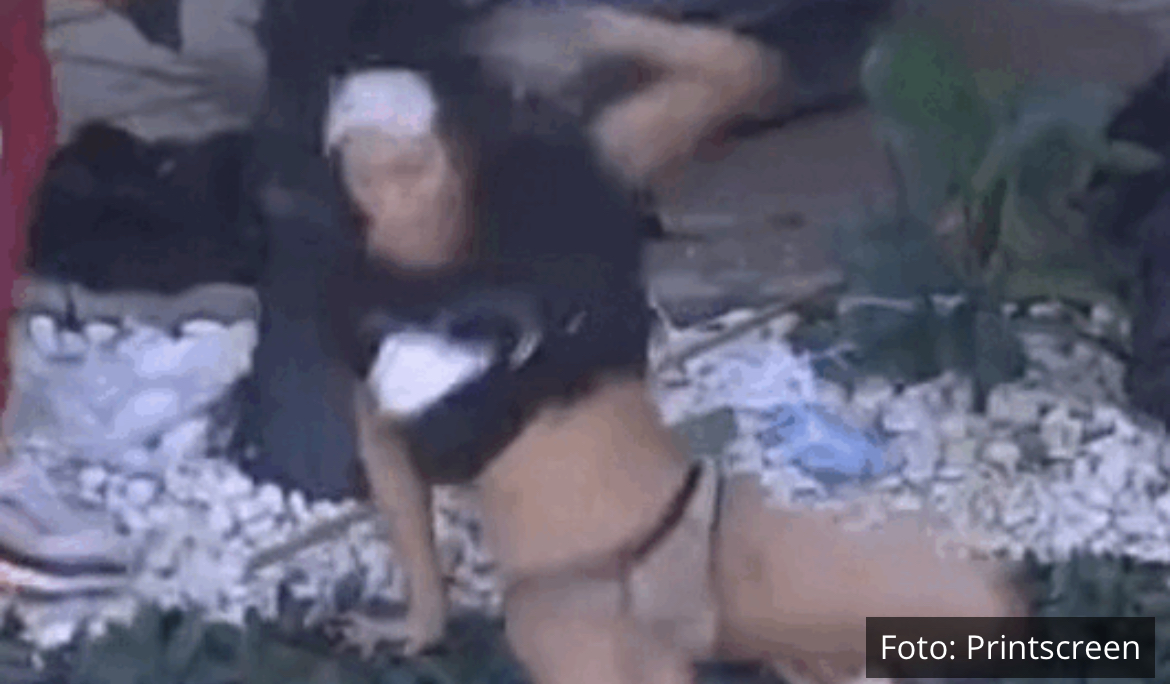 MAJA SKOČILA U JEZERO JER NEMA ŠTA DA OBUČE! Divljala po imanju jer joj je Car UNIŠTIO svu garderobu, obratila se Dalili! (VIDEO)