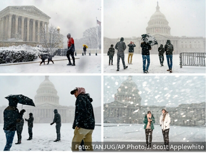 Zbog nevremena POLA MILIONA ljudi ostalo bez struje: Snežna OLUJA okovala Ameriku