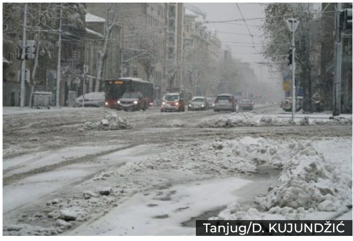 VREME U SRBIJI: Mešovite padavine, danas oblačno i hladno
