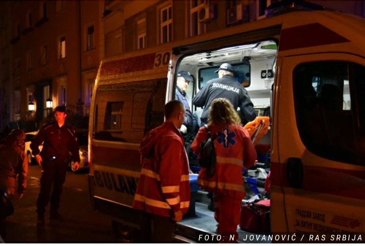 NOĆ U BEOGRADU Jedna saobraćajna nesreća, najviše prevoza kovid pacijenata
