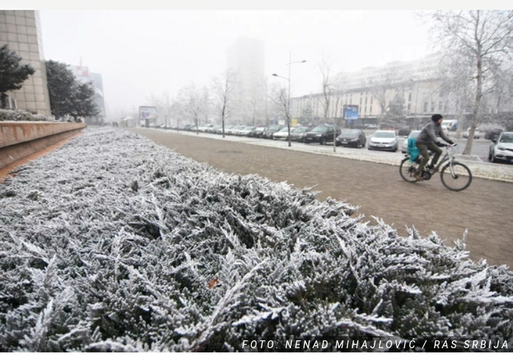 SUNČANI JANUARSKI DAN Ujutru i do minus 12, u Beogradu MRAZ, ali tokom dana bez padavina