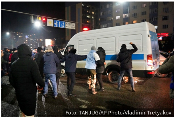 U neredima u Kazahstanu stradalo VIŠE nego što se mislilo: Među stradalima i pripadnici policije i vojske