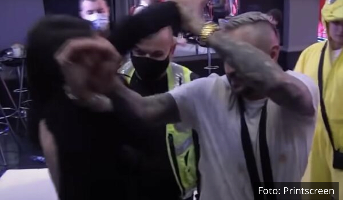 TARA SVOM SNAGOM UDARILA NA ŠA, OBEZBEĐENJE JE ODMAH IZNELO! Štipala, grebala i polivala repera, zadrugari joj odbrusili: KRVAV JE