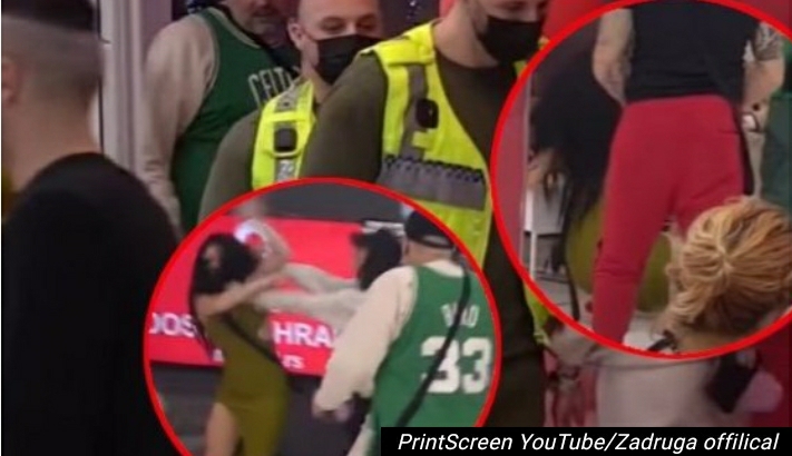 TUČA U ZADRUZI TOKOM REKLAMA! Patosirala je – reagovalo obezbeđenje! (VIDEO)