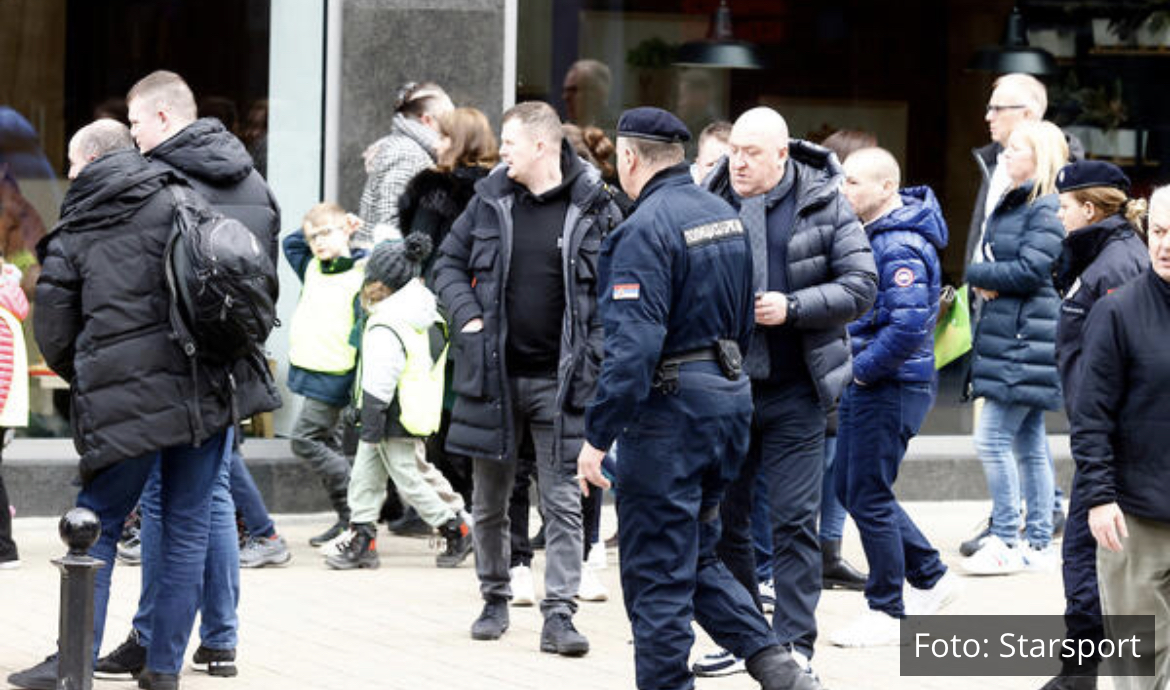 UHAPŠEN NAVIJAČ RENDŽERSA! Škot napravio incident u centru Beograda, reagovala POLICIJA!