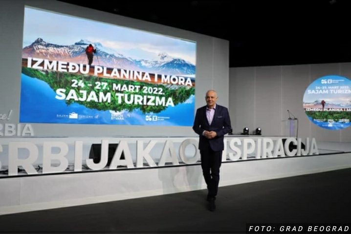 Gradonačelnik Radojičić na otvaranju 43. Međunarodnog sajma turizma u Beogradu