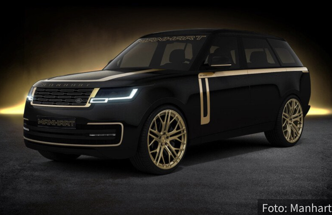 Hit igračka za bogate: Pogledajte zlatno izdanje Range Rovera, kako mu odoleti (VIDEO)