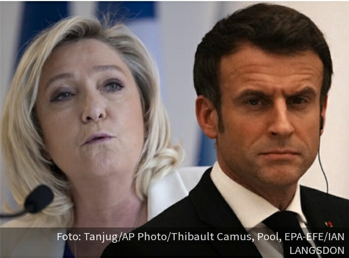 PRVI REZULTATI izbora u Francuskoj: Makron i Marin Le Pen u drugom krugu