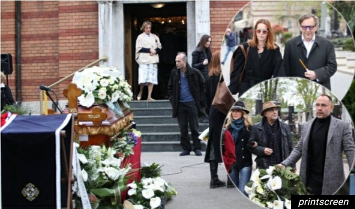 MUK NA NOVOM GROBLJU Tužna povorka krenula do meste gde će Dejan Mijač biti sahranjen, porodica grca u suzama