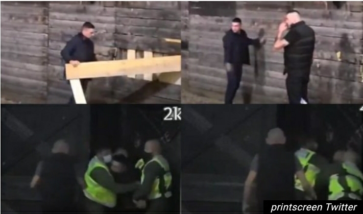 BEBICA PONOVO POKUŠAO BEKSTVO! Na kapiji došlo do tuče sa obezbeđenjem! (VIDEO)