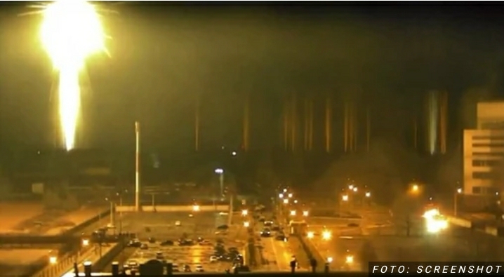ZA DLAKU IZBEGNUTA NUKLEARNA KATASTROFA Ukrajina: Dve ruske rakete jutros proletele TIK IZNAD nuklearke u Zaporožju