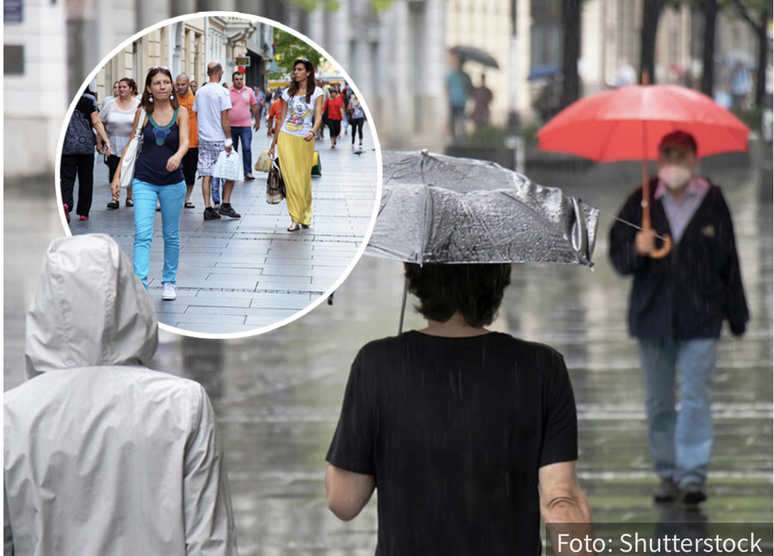 U Srbiji danas promenljivo i SVEŽIJE: Kiša tokom prepodneva, a evo kakvo nas vreme OČEKUJE narednih dana