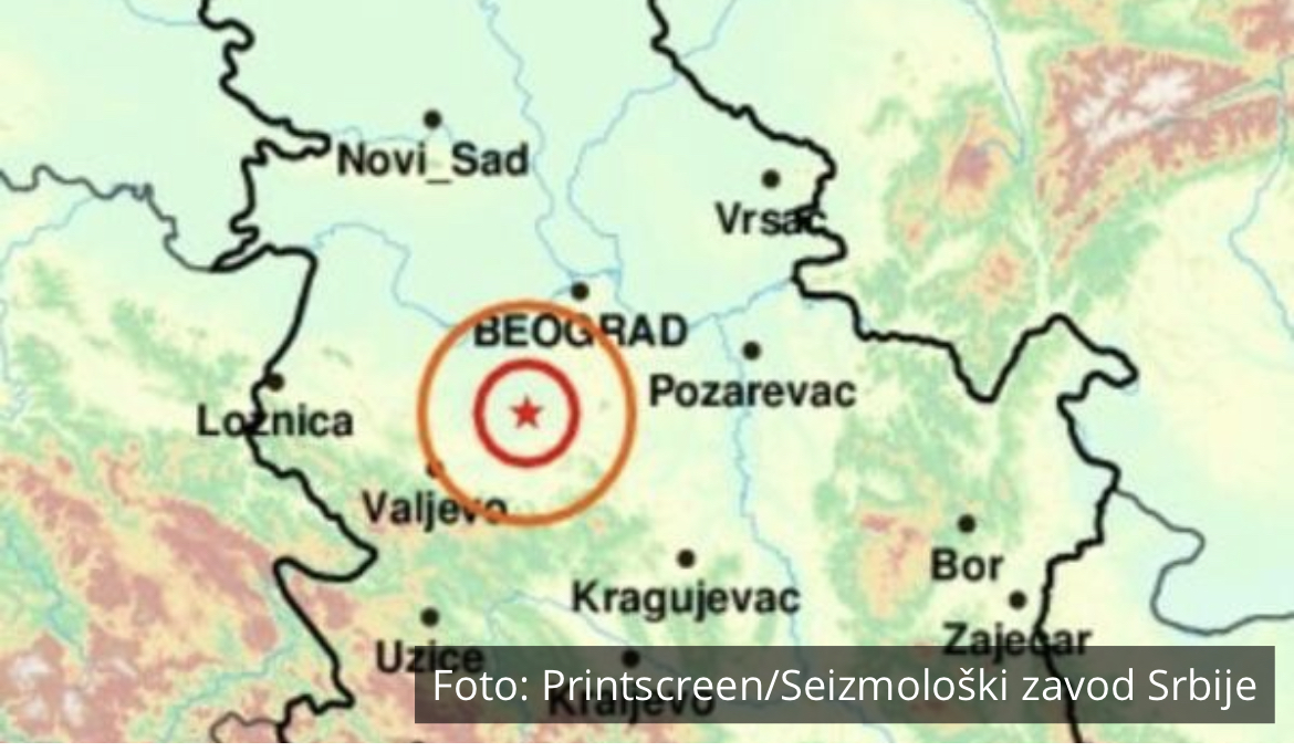 TRESLO SE A NISTE NI PRIMETILI! U poslednjih 4 dana u Srbiji registrovana 4 zemljotresa, a čak 2 u ovom gradu!