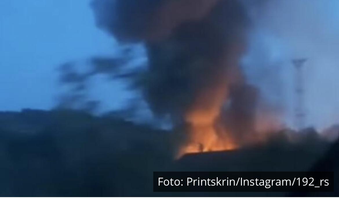 POŽAR NA KOŠUTNJAKU: Zapalili se vagoni, dim se vidi iz raznih delova grada! (VIDEO, FOTO)