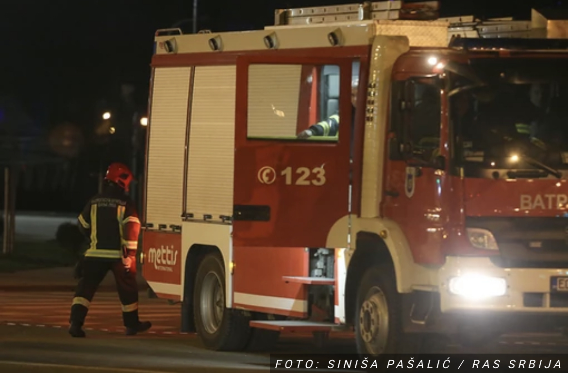 POŽAR KOD BOLNICE „RUDO“ Pacijenti evakuisani, veliki broj vatrogasaca i policajaca na terenu (VIDEO) 